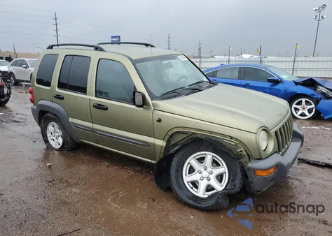 2004 Jeep Liberty Sport from USA, damaged, VIN 1J4GL48K54W146152